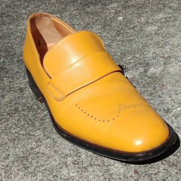 BALLY MEN\'S Vintage TORIEL Leather Blind Brogue Desiger Loafers (ITALY) main image 11